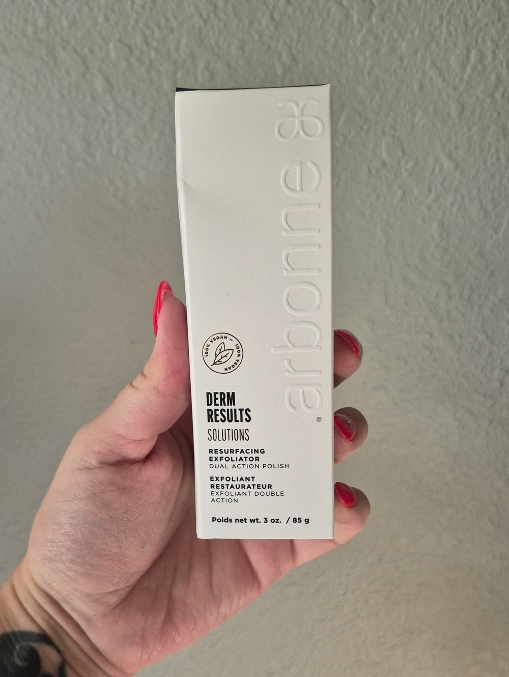 Arbonne Derm Results Resurfacing Exfoliator - NIB